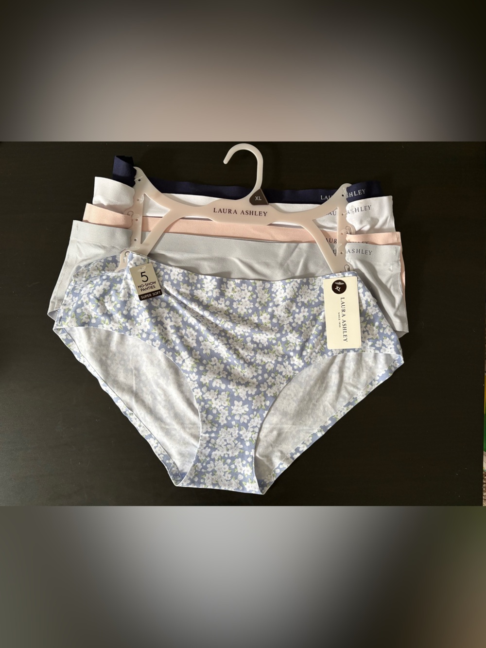 Laura Ashley XL Panties 5 Pack NWT Floral